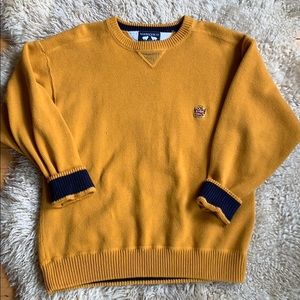 Vintage Mustard Yellow Oversized Sweater